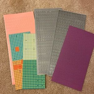Numbers & Letters Sticker Sheets